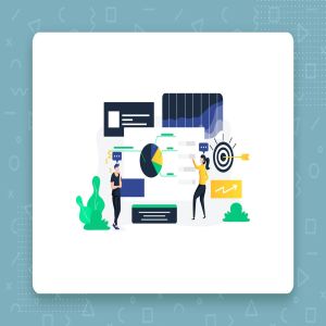 投资解决方案金融主题矢量概念插画 Investment Solution vector illustration concept