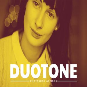 一款后期照片处理双色调专业效果Photoshop动作 Duotone Pro Photoshop Actions