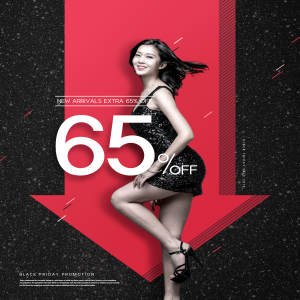 双11/黑五购物狂欢节服装促销活动宣传海报素材