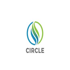 抽象圆形图案Logo模板 Logo Circle Abstract Wave