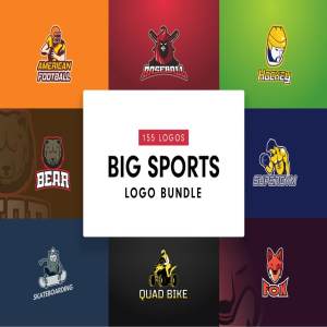体育运动主题Logo模板合集 Sport Logo Bundle插图1