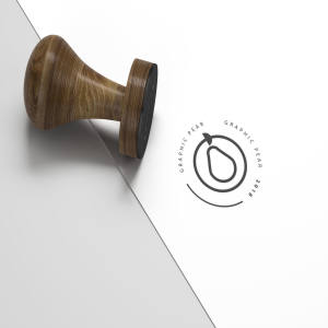 Logo设计效果预览印章样机模板 Stamp Mockup – Photoshop Smart Object