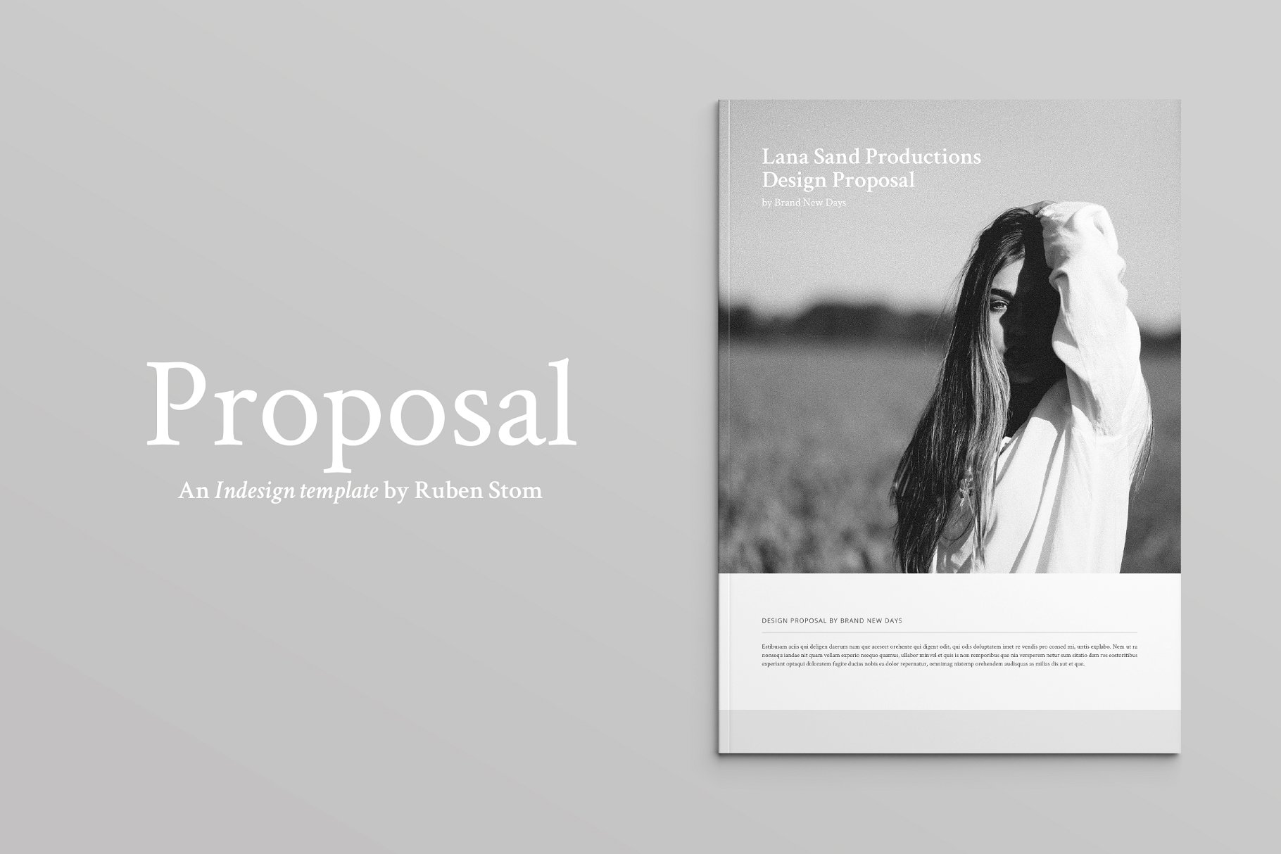 企业品牌宣传画册模板 Lana Proposal Template