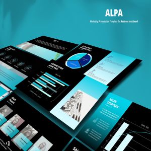 市场营销策划PPT幻灯片模板下载 Marketing Powerpoint Template