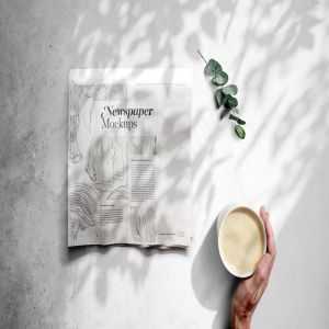 报纸版式设计排版效果图展示样机模板 Newspaper Mockup Templates