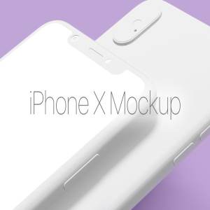 iPhone X 高清样机模板 iPhone X Mockup Set