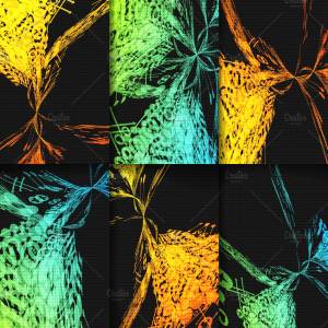 一组抽象背景  Abstract backgrounds