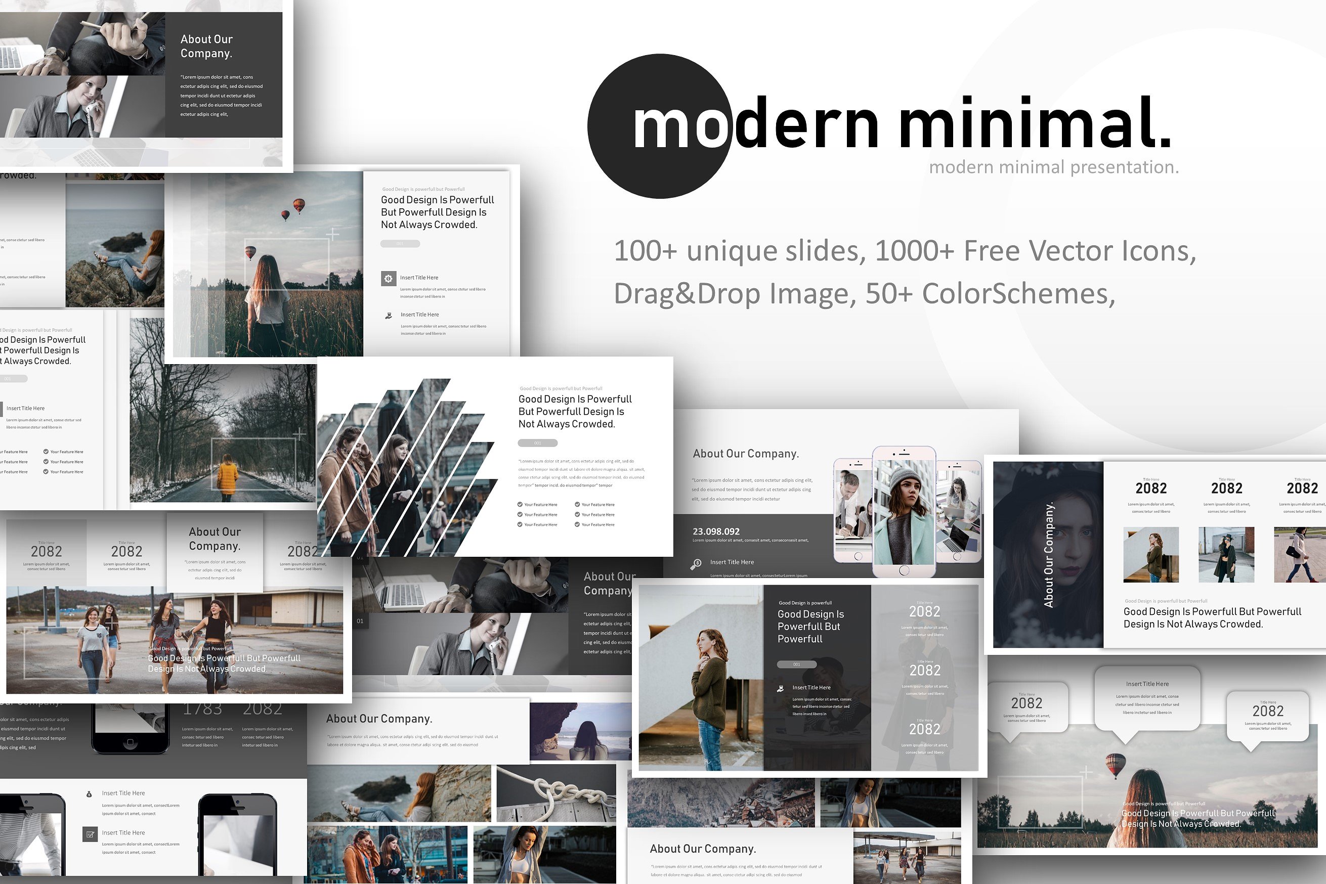 现代创意Powerpoint模版 Modern Powerpoint