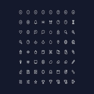 一流设计素材网下午茶：940实用的UI设计必备矢量图标下载[Ai]