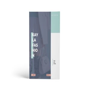 时尚行业适用A4规格画册排版设计模板