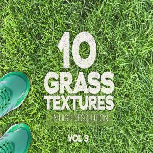 10张高清绿茵草坪照片背景素材v3 Grass Textures x10 Vol 3
