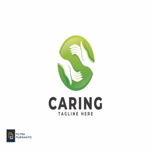 爱心慈善互助机构概念Logo设计模板 Caring – Logo Template