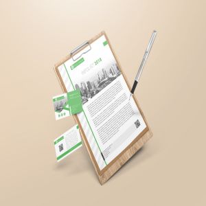 A4规格报纸传单海报样机 A4 Paper /  Poster / Flyer Mockups