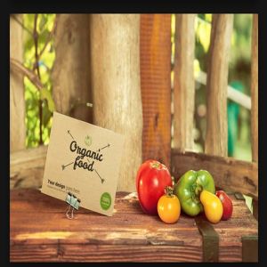 有机天然食物品牌样机模板 Organic Food Photo Mockup / Vegetables插图6