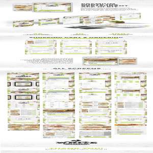 完美的送餐服务类APP UI KITS打包下载[PSD]