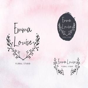 100+精致美丽的手绘花卉元素