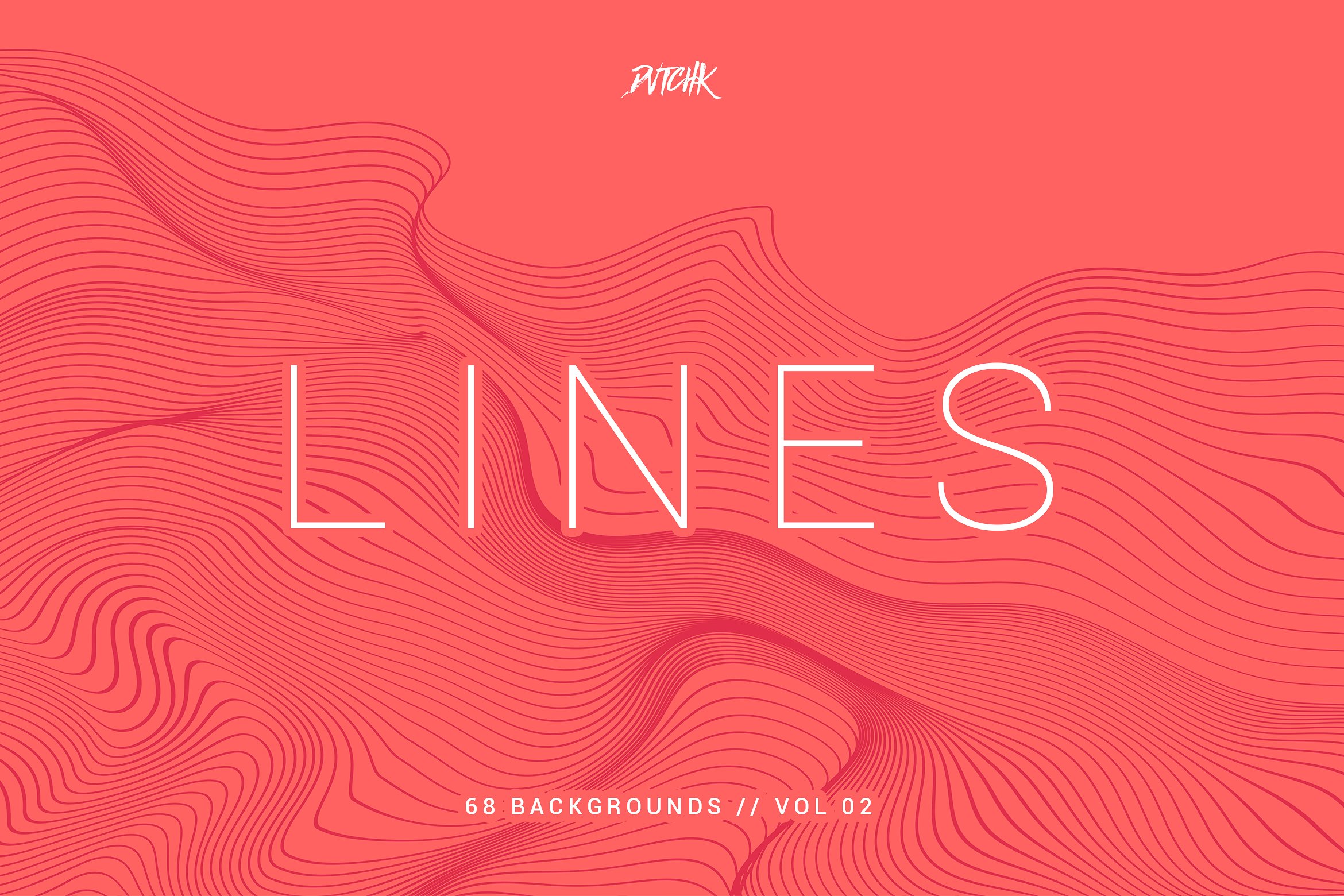抽象线条波浪背景（第02卷） Lines | Wavy Backgrounds | Vol. 02