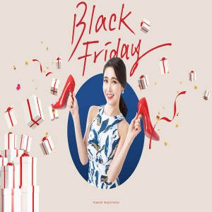 黑色星期五购物促销电商海报psd素材