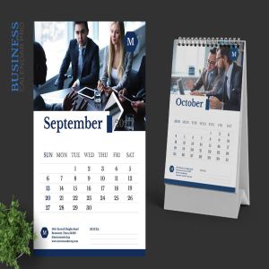 市场营销主题2020年活页台历设计模板 2020 Marketing Business Calendar Pro插图6
