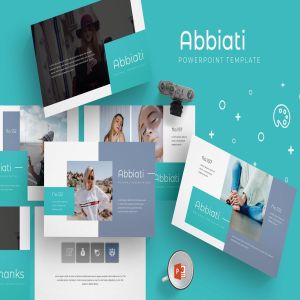 高端时尚优雅PPT幻灯片模板 Abbiati – Powerpoint Template