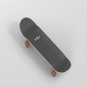 极限运动滑板图案设计样机 Skateboard Mockup插图9