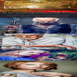 10款人物肖像油画效果的PS动作 10 Oil Painting Photoshop Action [atn]