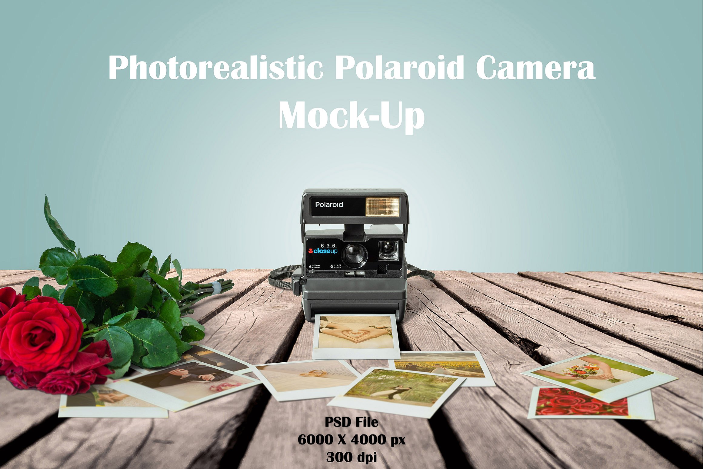 宝丽来相机样机 Polaroid Mockup