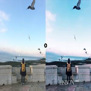 欧洲城市旅行摄影照片艺术处理PS动作 Lisbon City Photoshop Actions