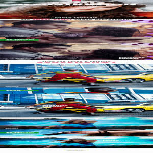 打造漫画插图效果的PhotoShop图层样式 Comic Illustration Photo Template [psd]