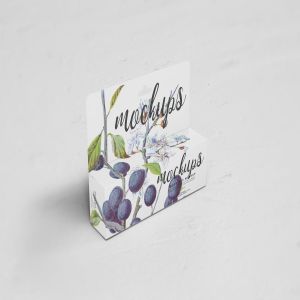 挂式纸盒包装样机模板10 Paper Box Mockup 10