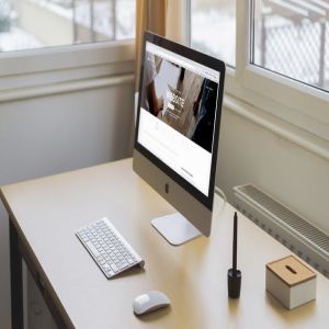iMac一体机网站UI设计展示样机模板 iMac Screen Display Mock-Up插图6