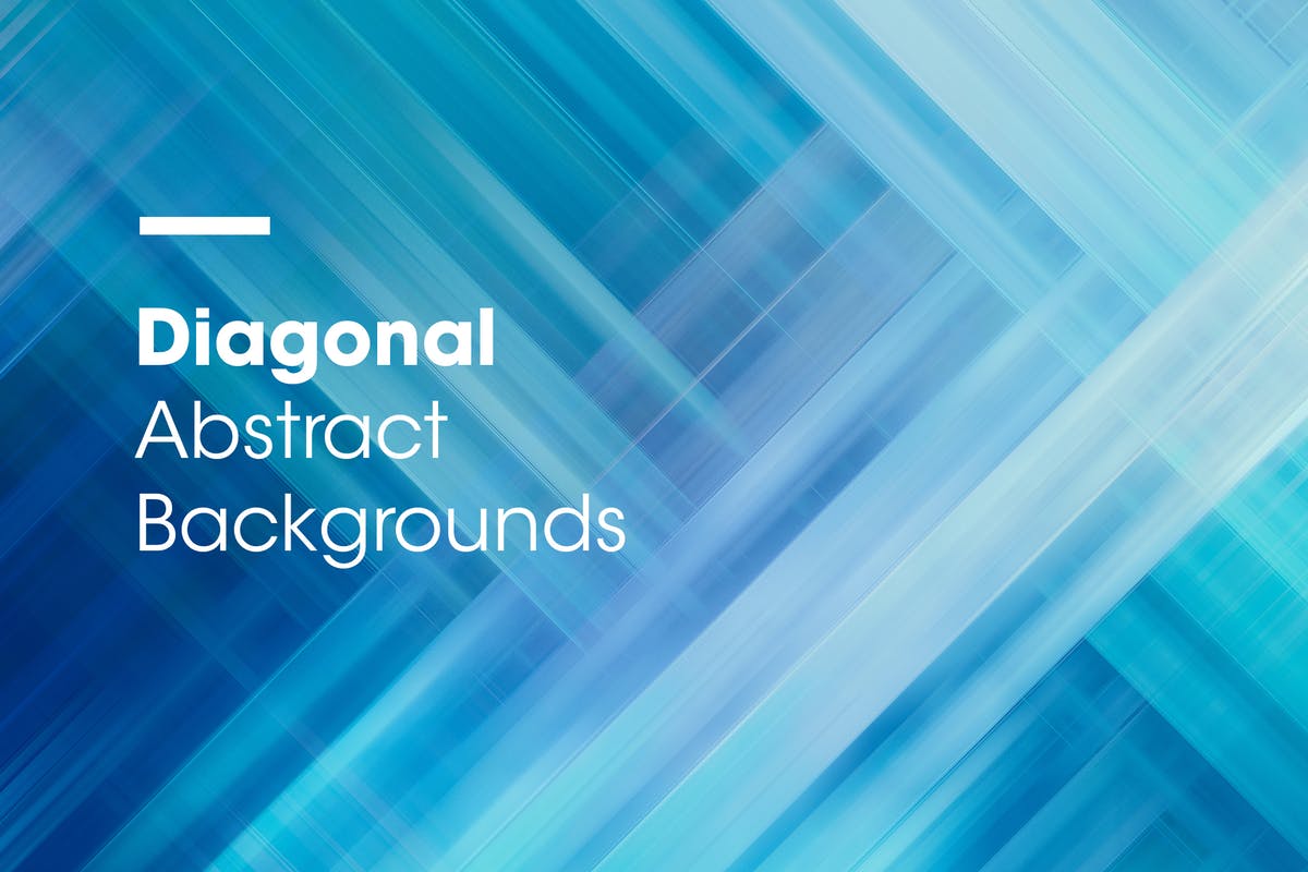 对角线条抽象背景纹理 Diagonal Abstract Backgrounds