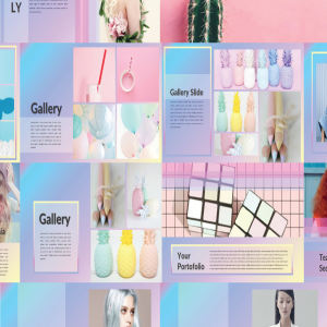 化妆项目的谷歌PPT模板下载 Stella Google Slide Presentation [pptx]