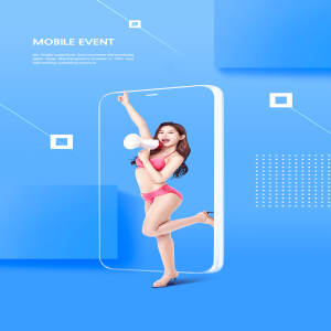 性感比基尼派对/内衣广告海报素材