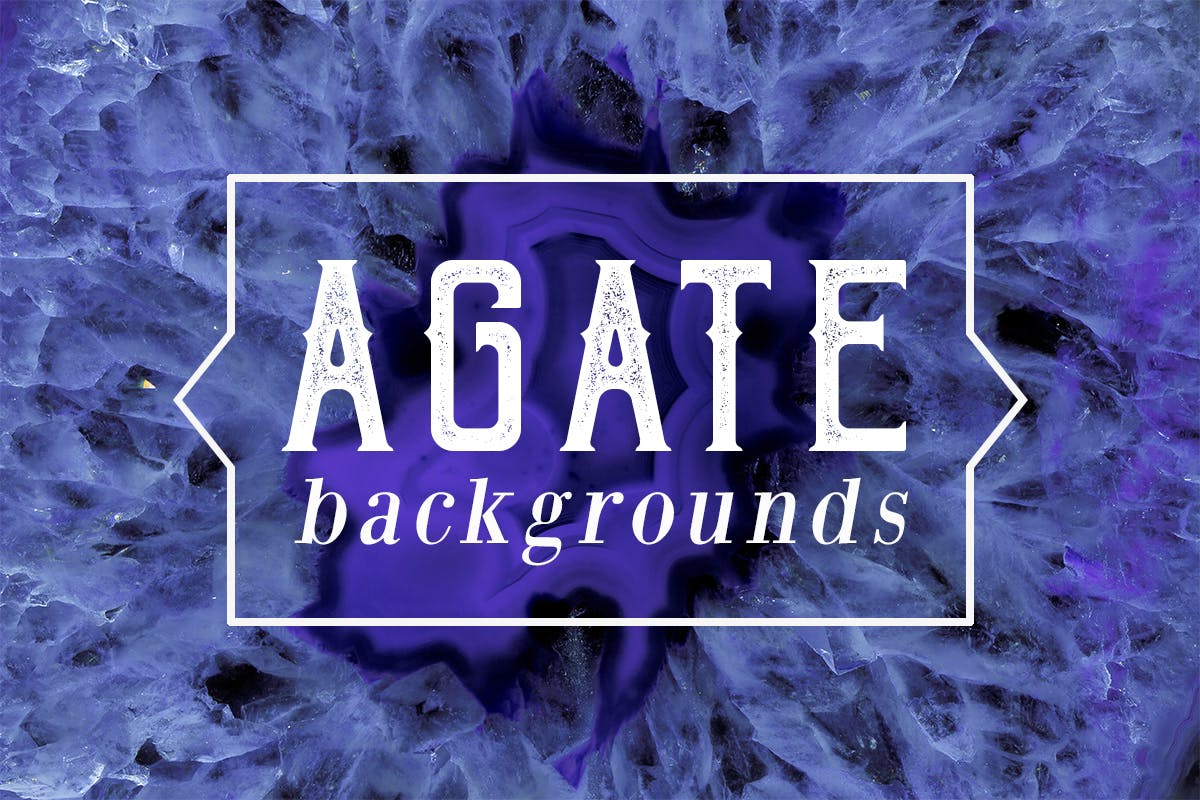 40款多彩奇形怪状晶体背景 40 Agate Backgrounds