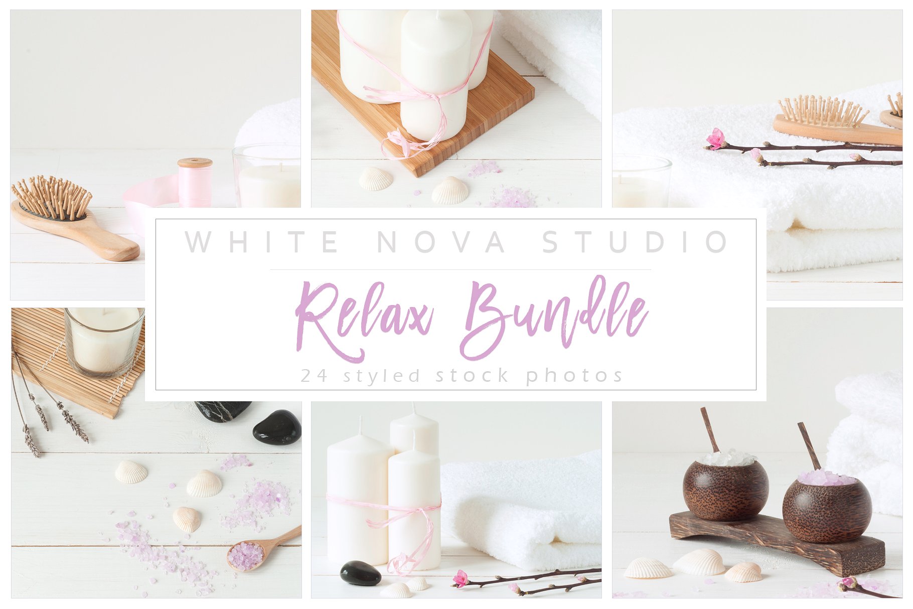 春季休闲生活场景样机模板 Relax Bundle