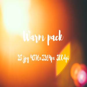 高质量温暖阳光色背景素材 Warm backgrounds pack