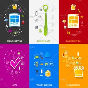 48个时尚购物信息图 48 FASHION&SHOPPING infographics