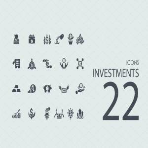 22枚投资金融主题图标 22 Investments icons