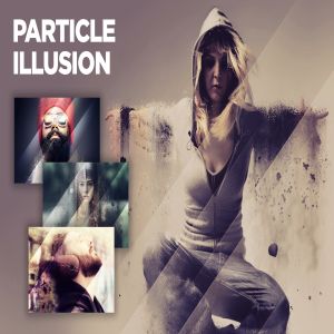 梦幻粒子灰飞烟灭烟雾效果PS动作 Particle Illusion CS3+ Photoshop Action
