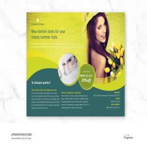 6款促销海报设计模板 6 Promotion Flyers
