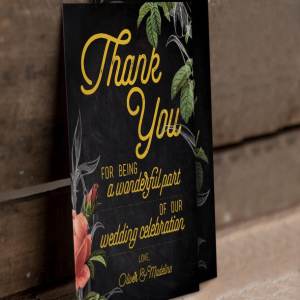 手绘花卉婚礼物料设计套件 Hand Drawn Floral Wedding Suite