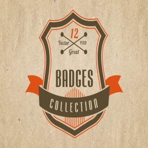 复古徽章模板 Retro and Vintage Badges