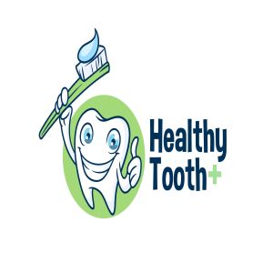 卡通形象牙膏品牌Logo设计模板 Healthy Tooth – Dental Character Mascot Logo插图1