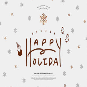 冬季快乐假期多用途海报图片psd素材